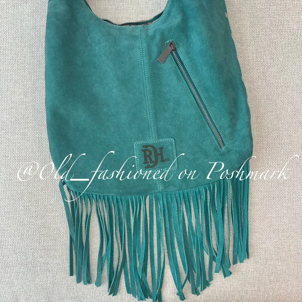 Suede Fringe Hobo Bag - Red Dirt Hat